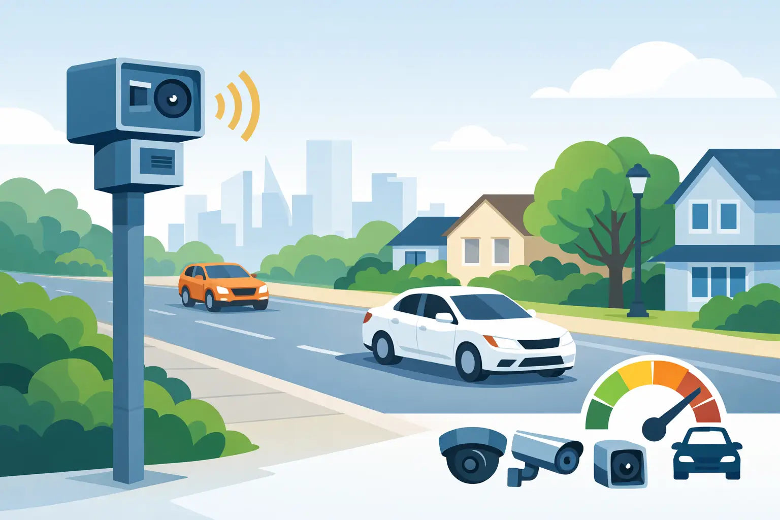 Choosing a Speed Camera System for Neighborhoods