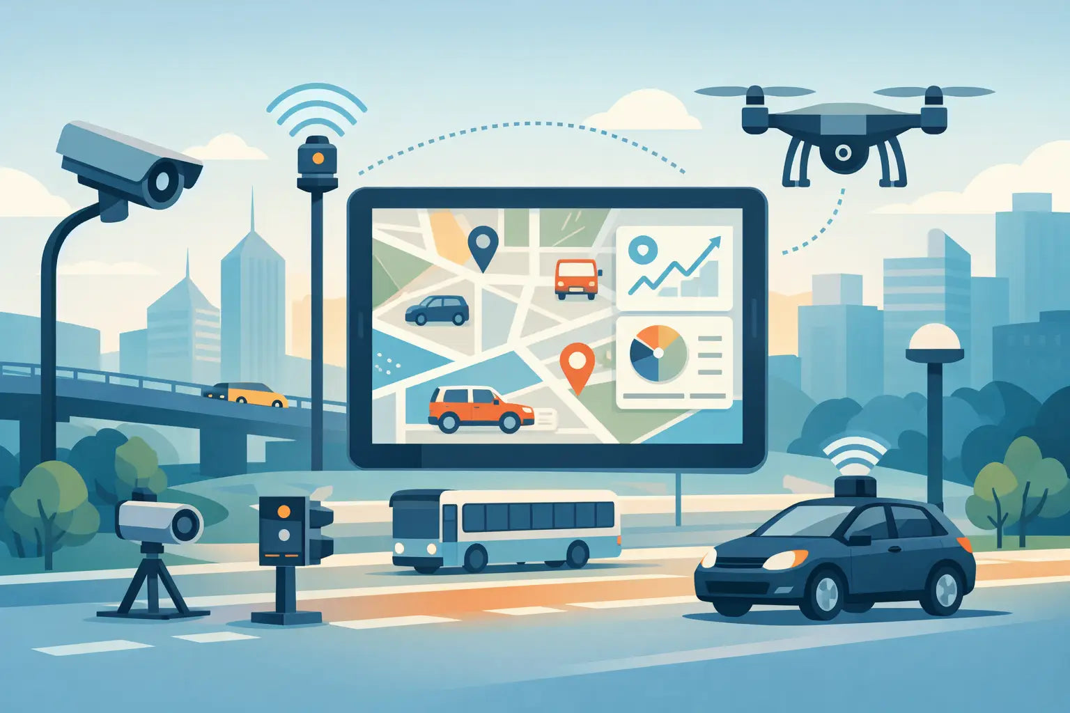 Traffic Data Collection Tools for Cities