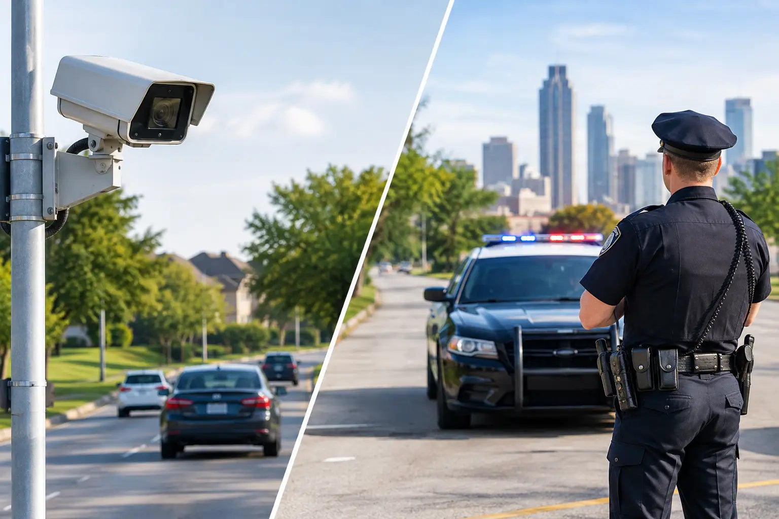 Traffic Cameras vs Police Patrols Which Works Best?
