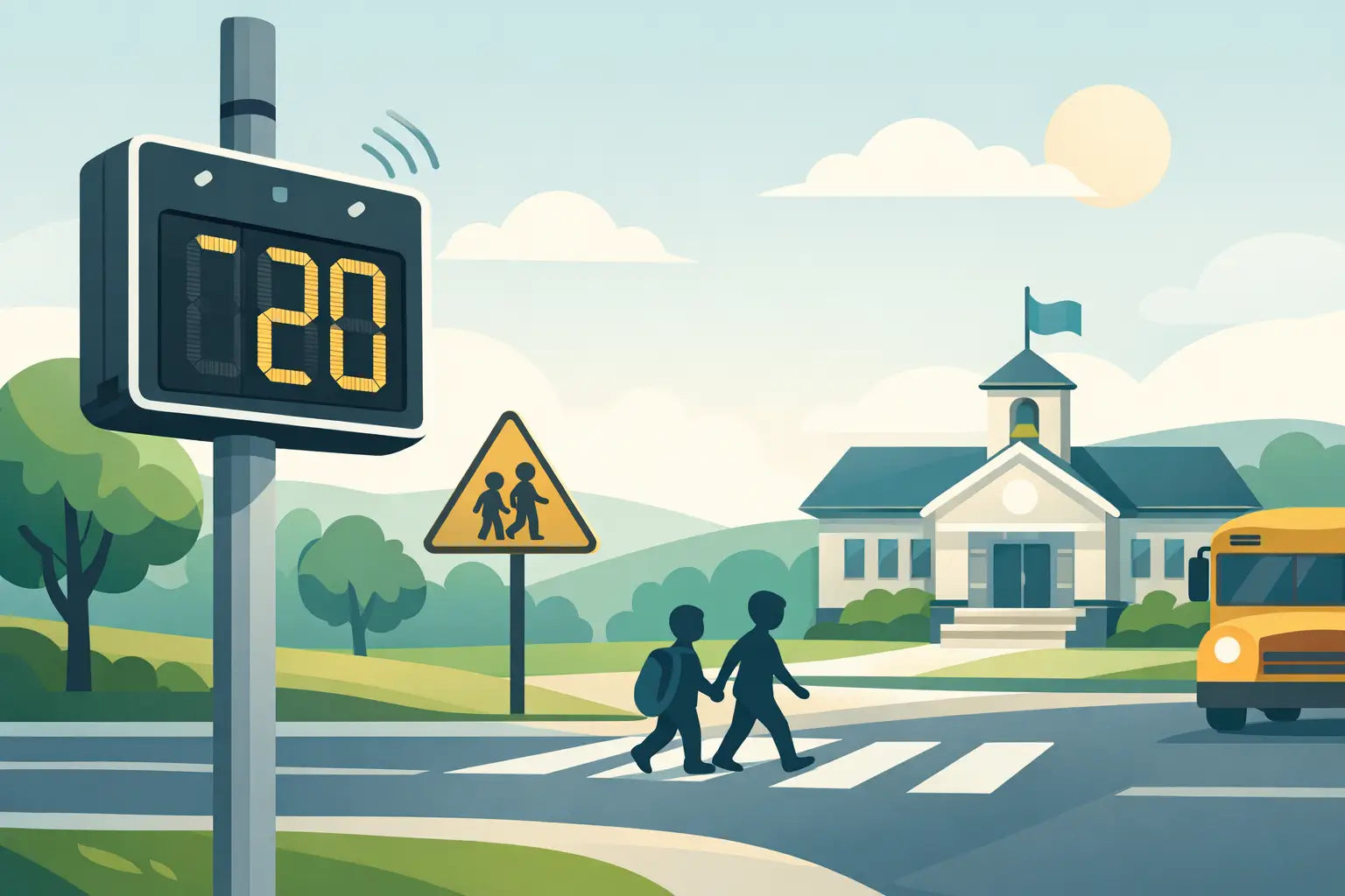 Best Radar Speed Sign for Schools