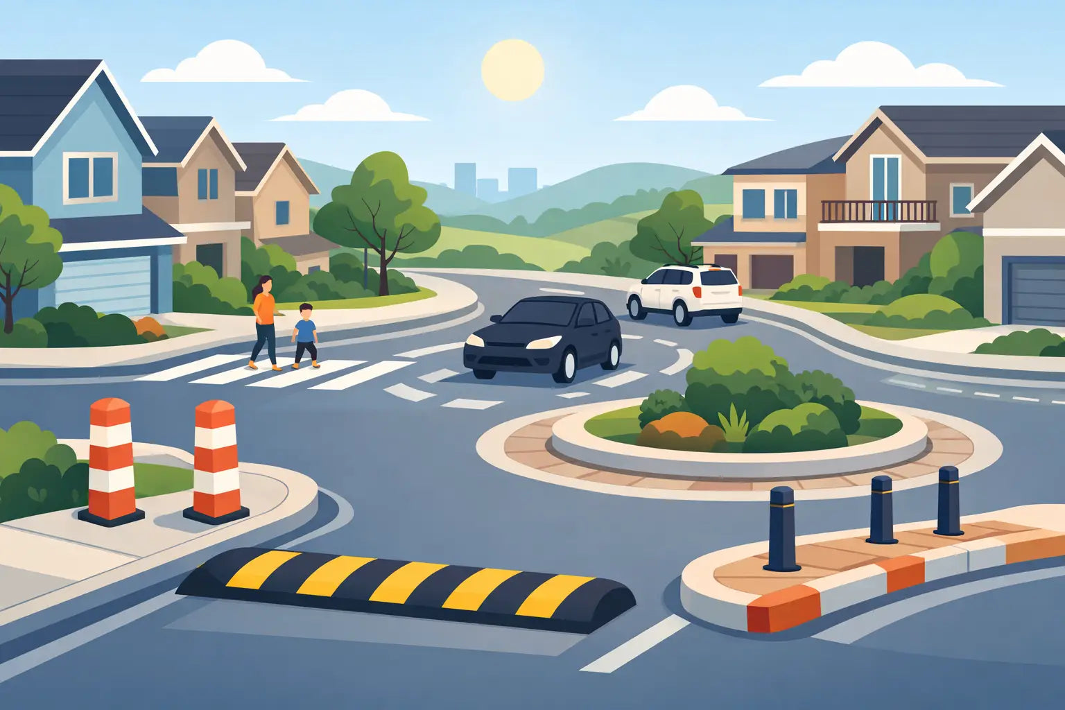 Traffic Calming Devices for HOA Communities