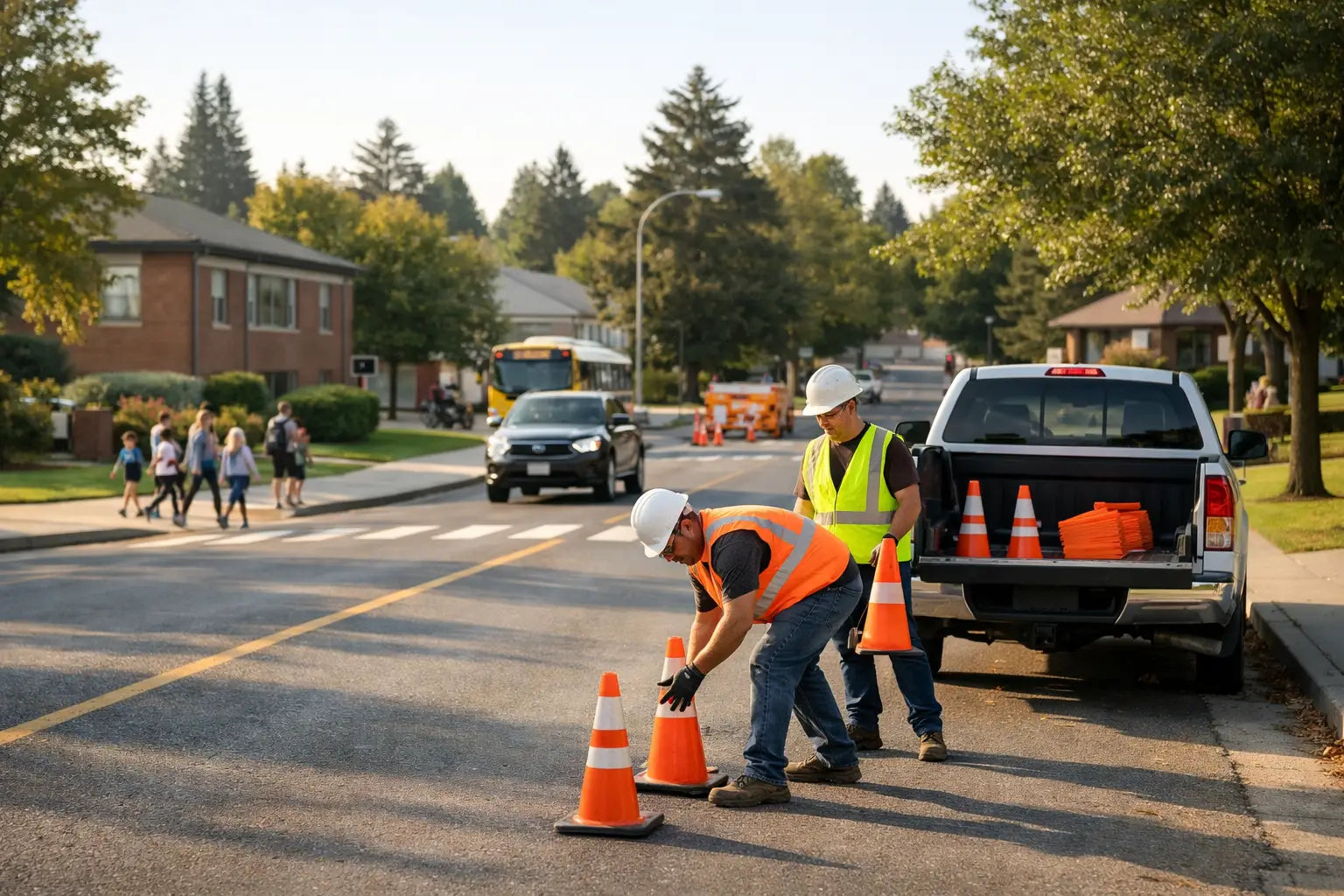 How to Deploy a Portable Speed Trailer Safely