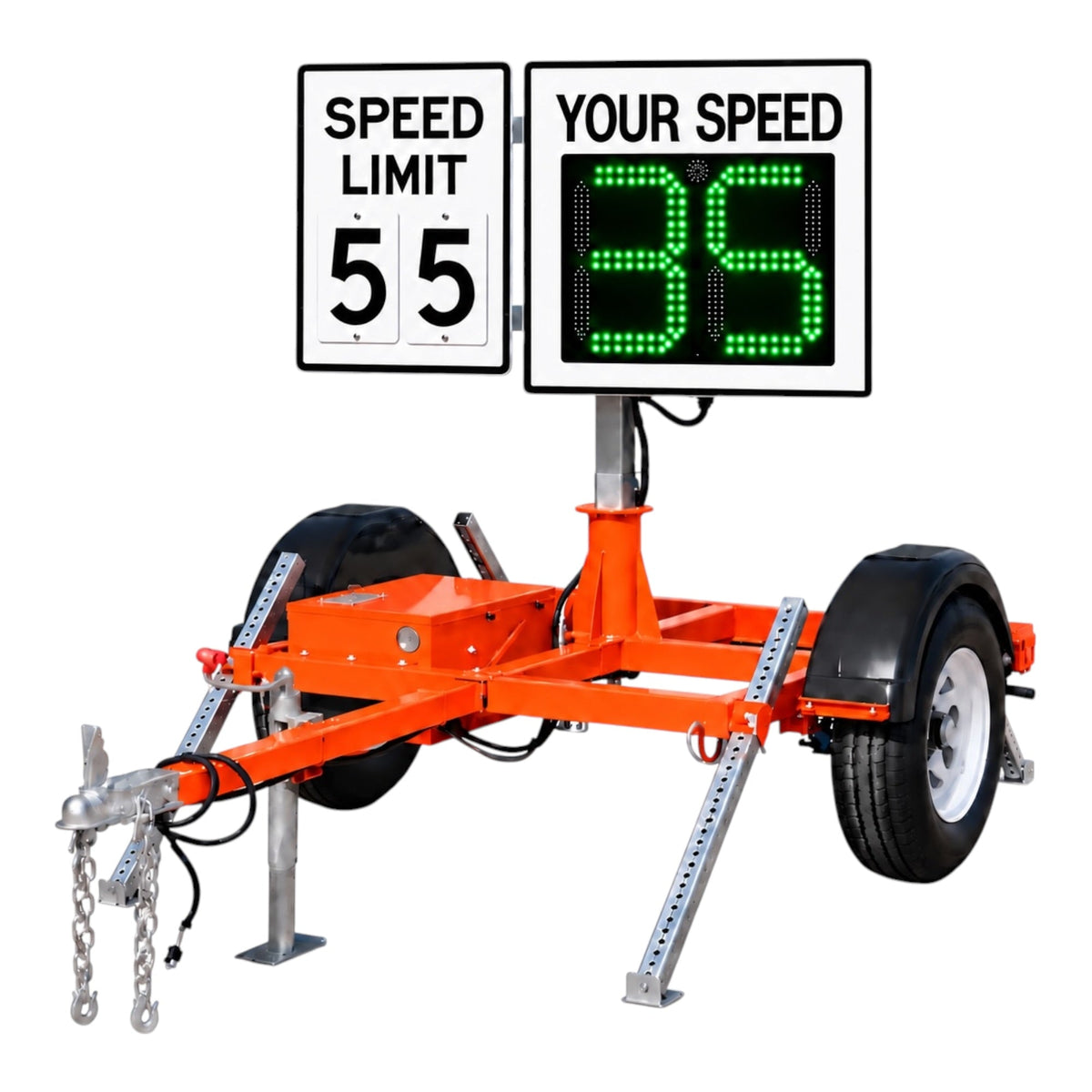 Winstar CT-400 Compact Speed Radar Trailer
