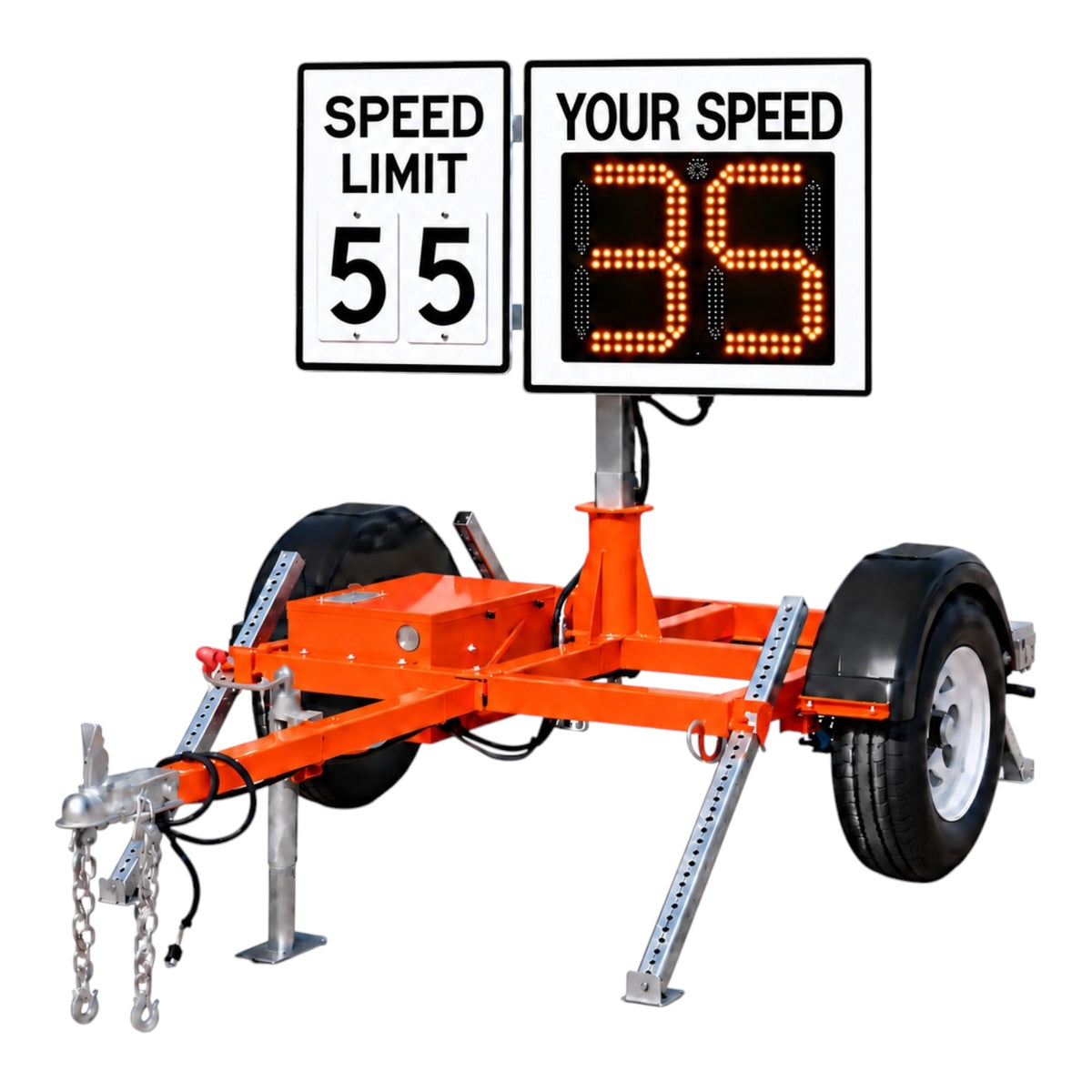 Winstar CT-400 Compact Speed Radar Trailer