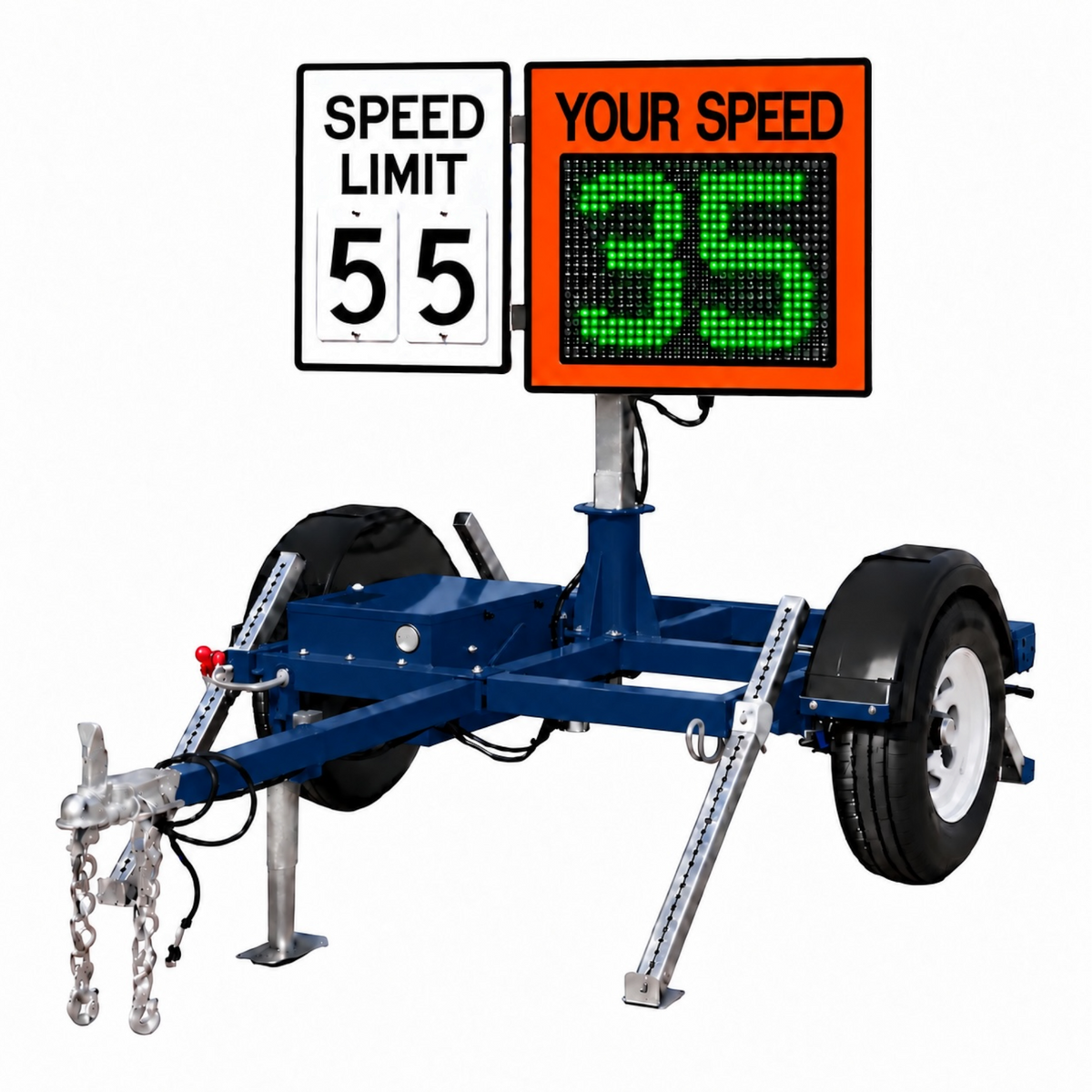 Winstar CT-400M Compact Speed Radar Trailer