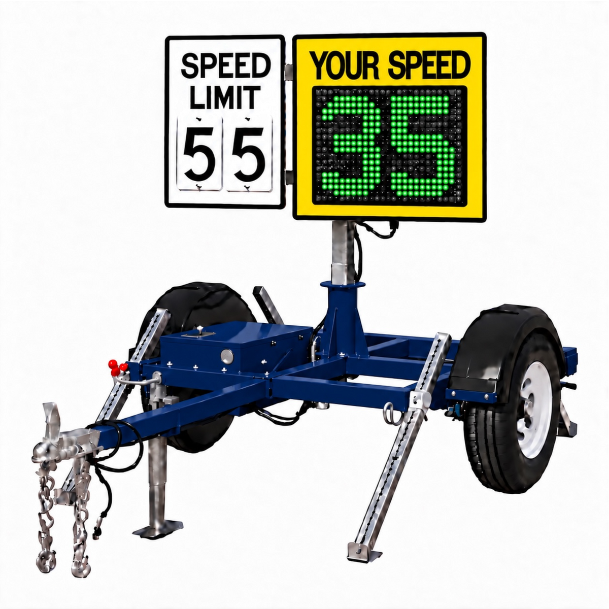 Winstar CT-400M Compact Speed Radar Trailer