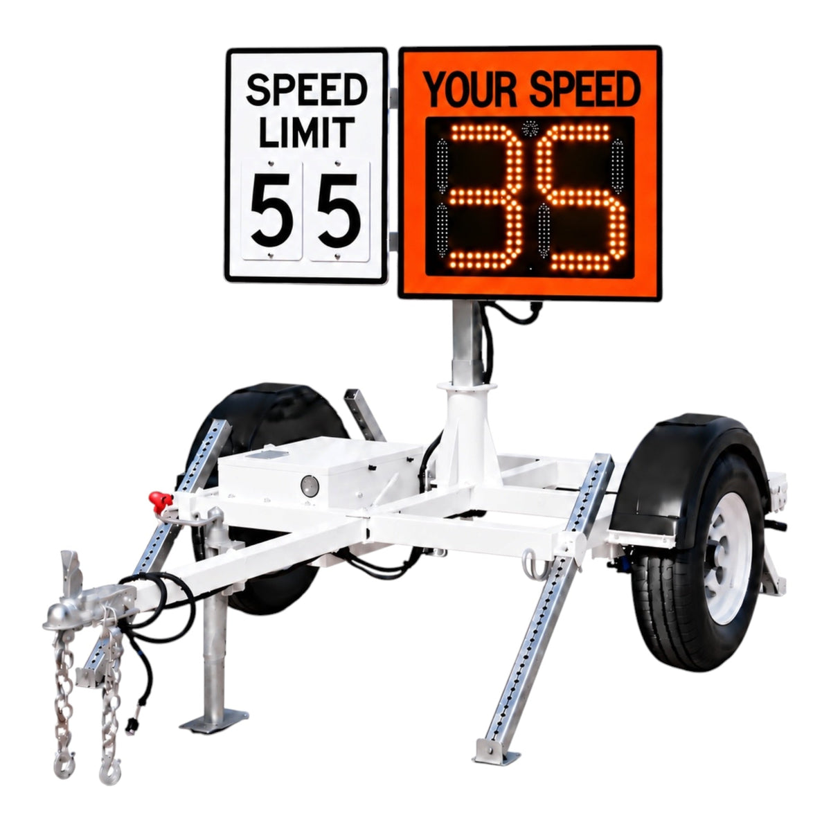 Winstar CT-400 Compact Speed Radar Trailer