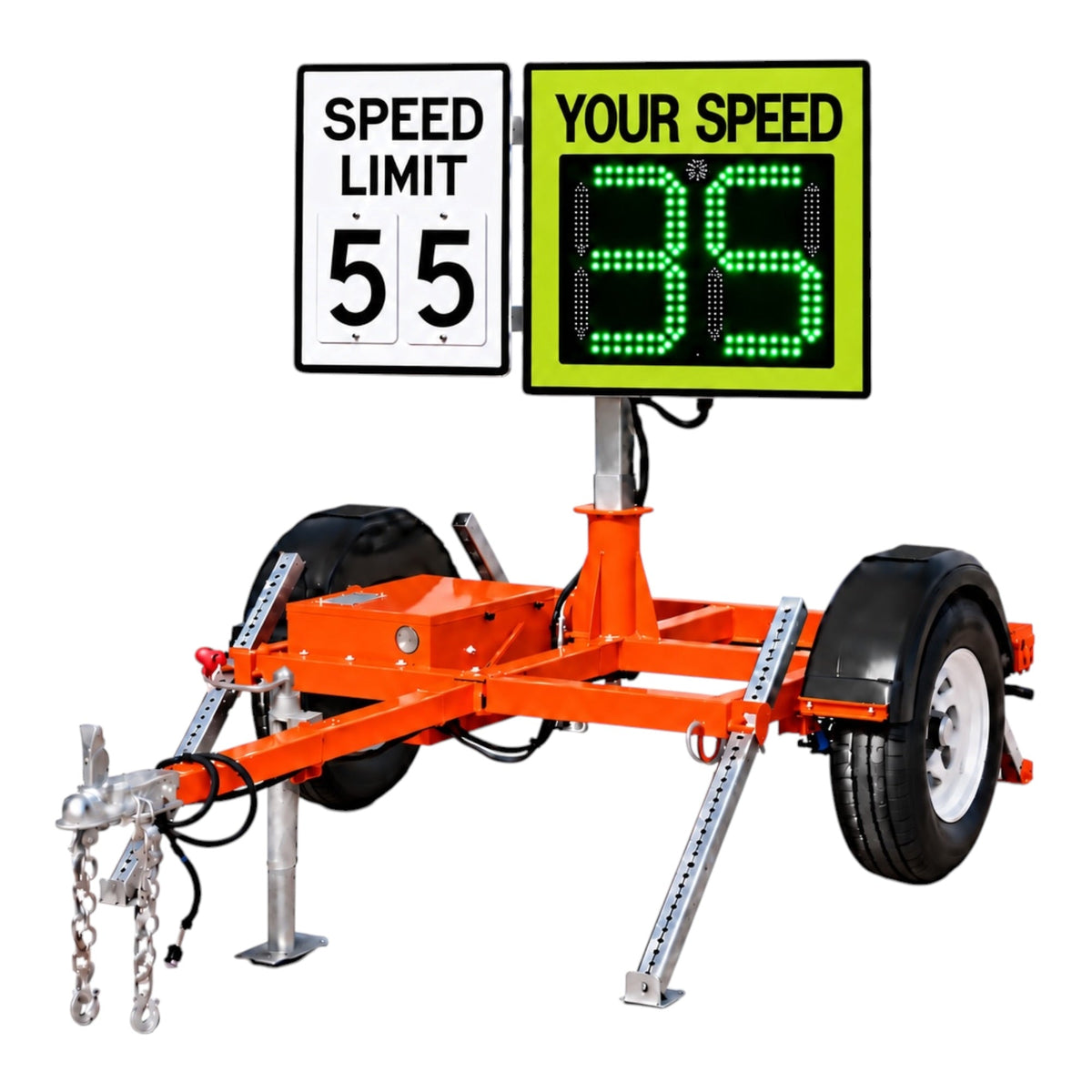 Winstar CT-400 Compact Speed Radar Trailer