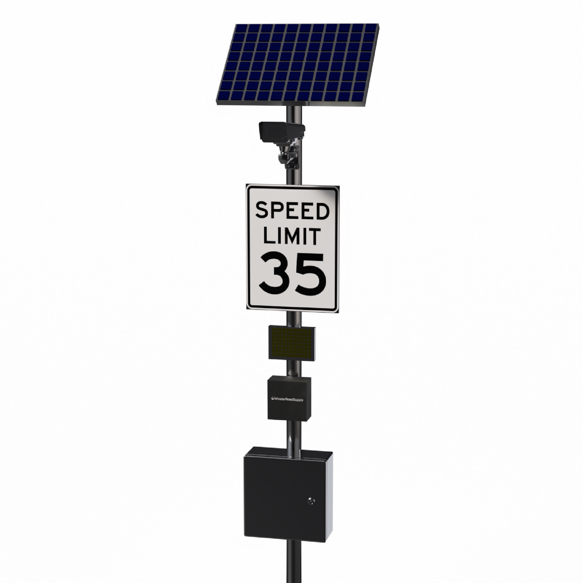 Winstar Community Speed Radar LPR Camera System