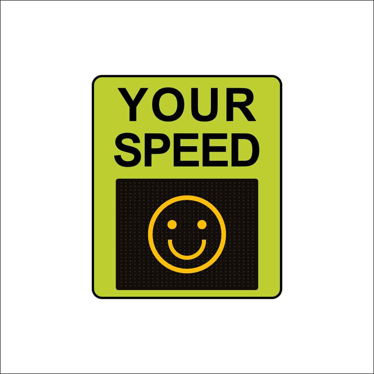 Winstar 15A-M Digital Radar Speed Sign 28&quot; x 33&quot; (26.5&quot; Matrix LED Display)