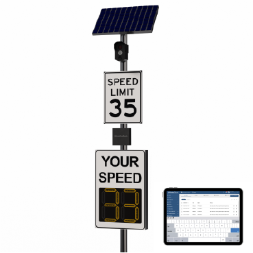 Winstar Community Speed Radar LPR Camera System