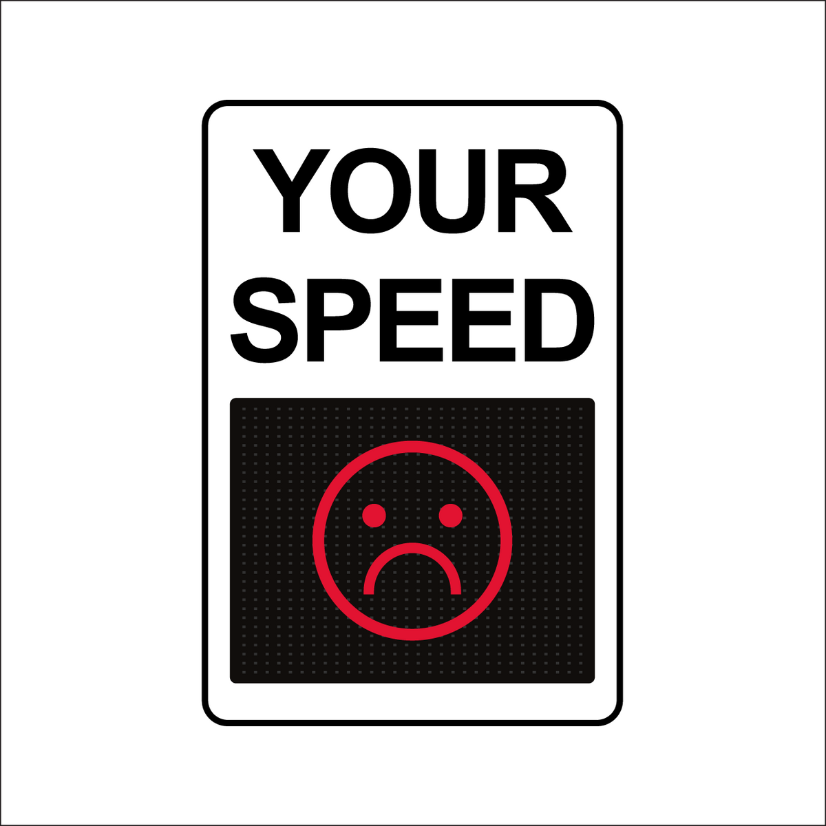 Winstar 15M Digital Radar Speed Sign 24&quot; x 36&quot; (26.5&quot; Matrix LED Display)