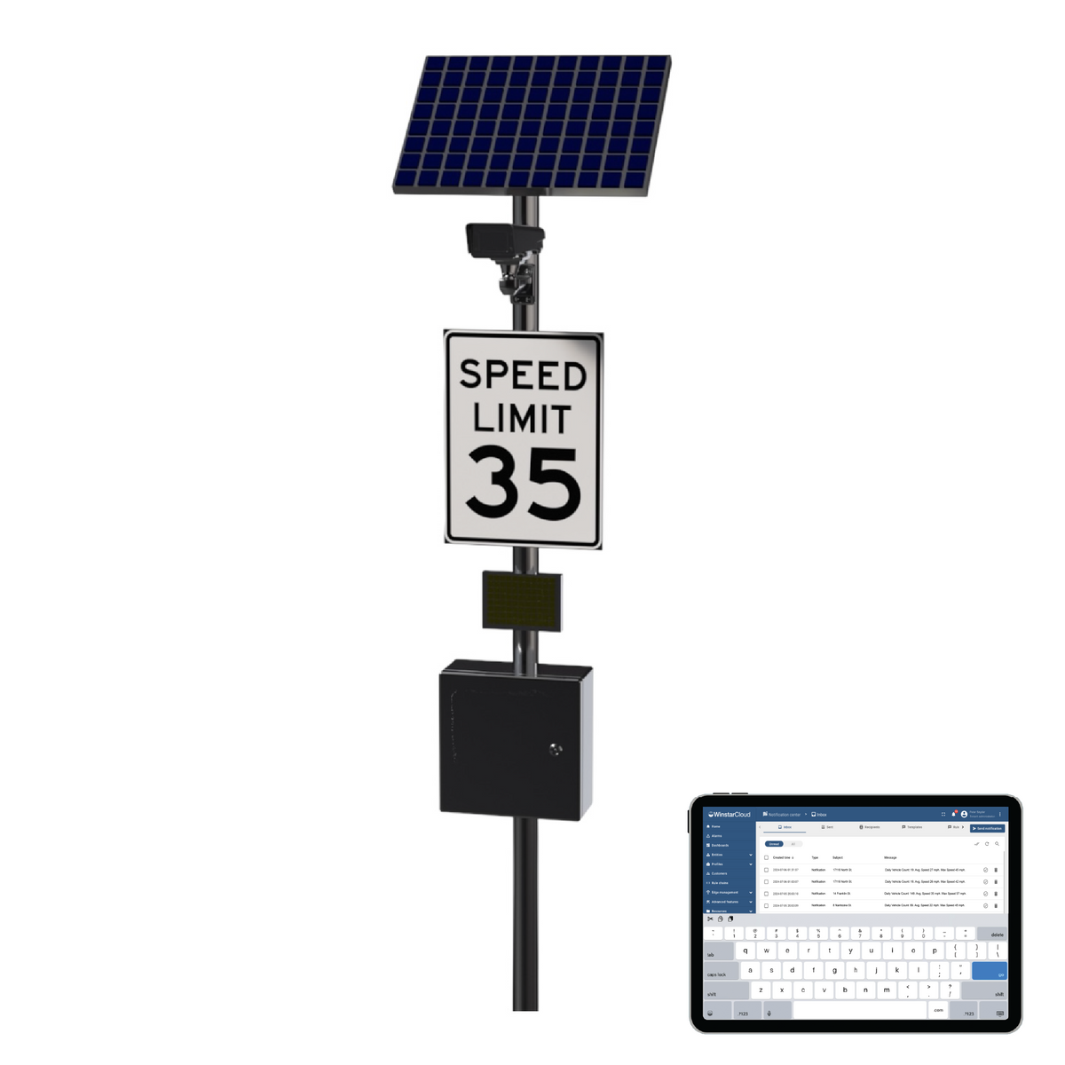 Winstar Community LPR Traffic Camera System