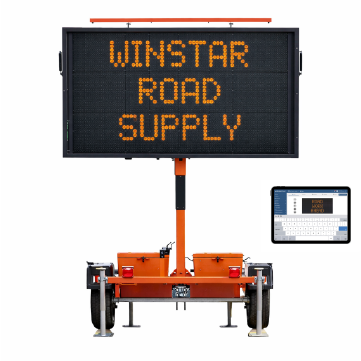 Winstar WRS-300M Mid-Size Matrix Portable Changeable Message Sign