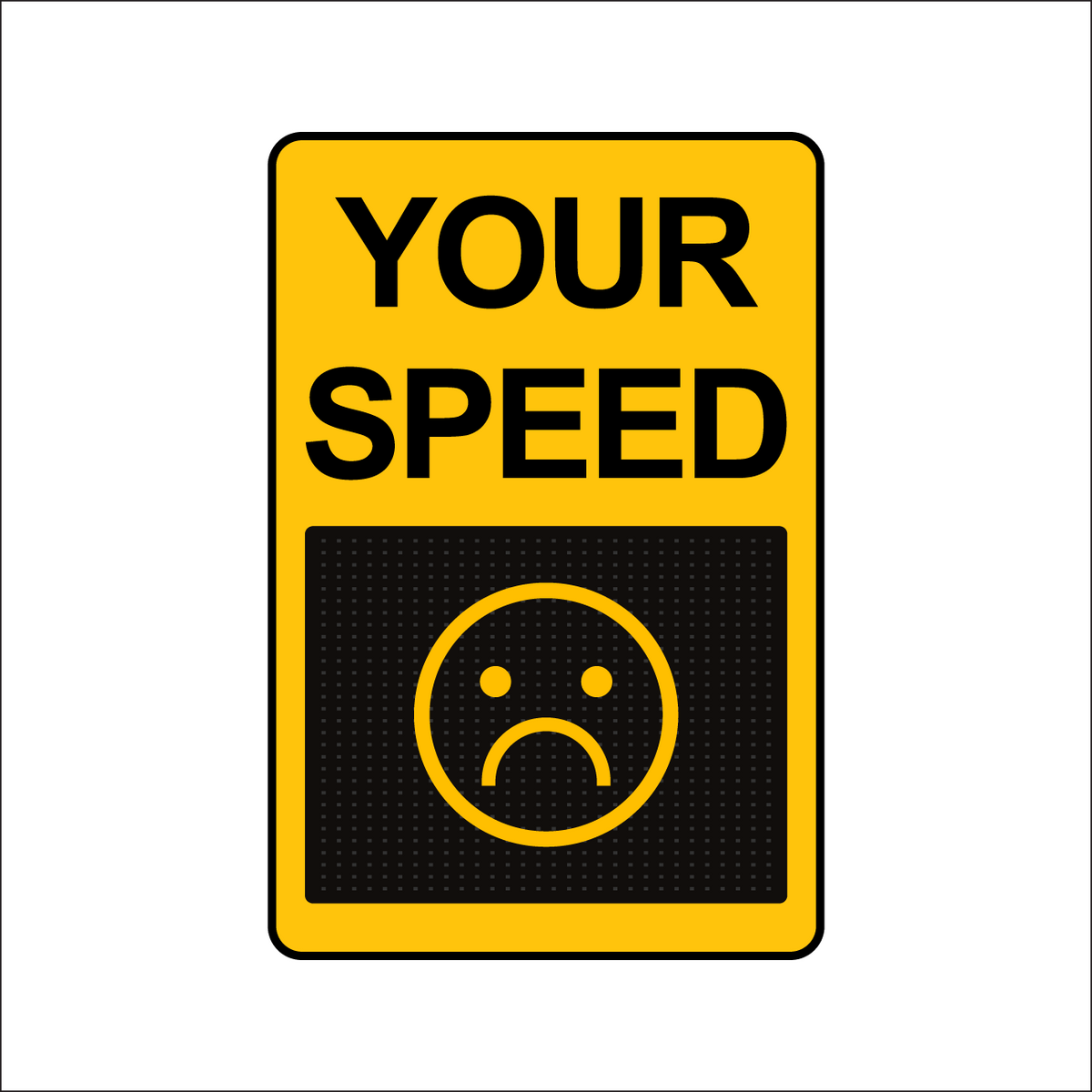 Winstar 15M Digital Radar Speed Sign 24&quot; x 36&quot; (26.5&quot; Matrix LED Display)