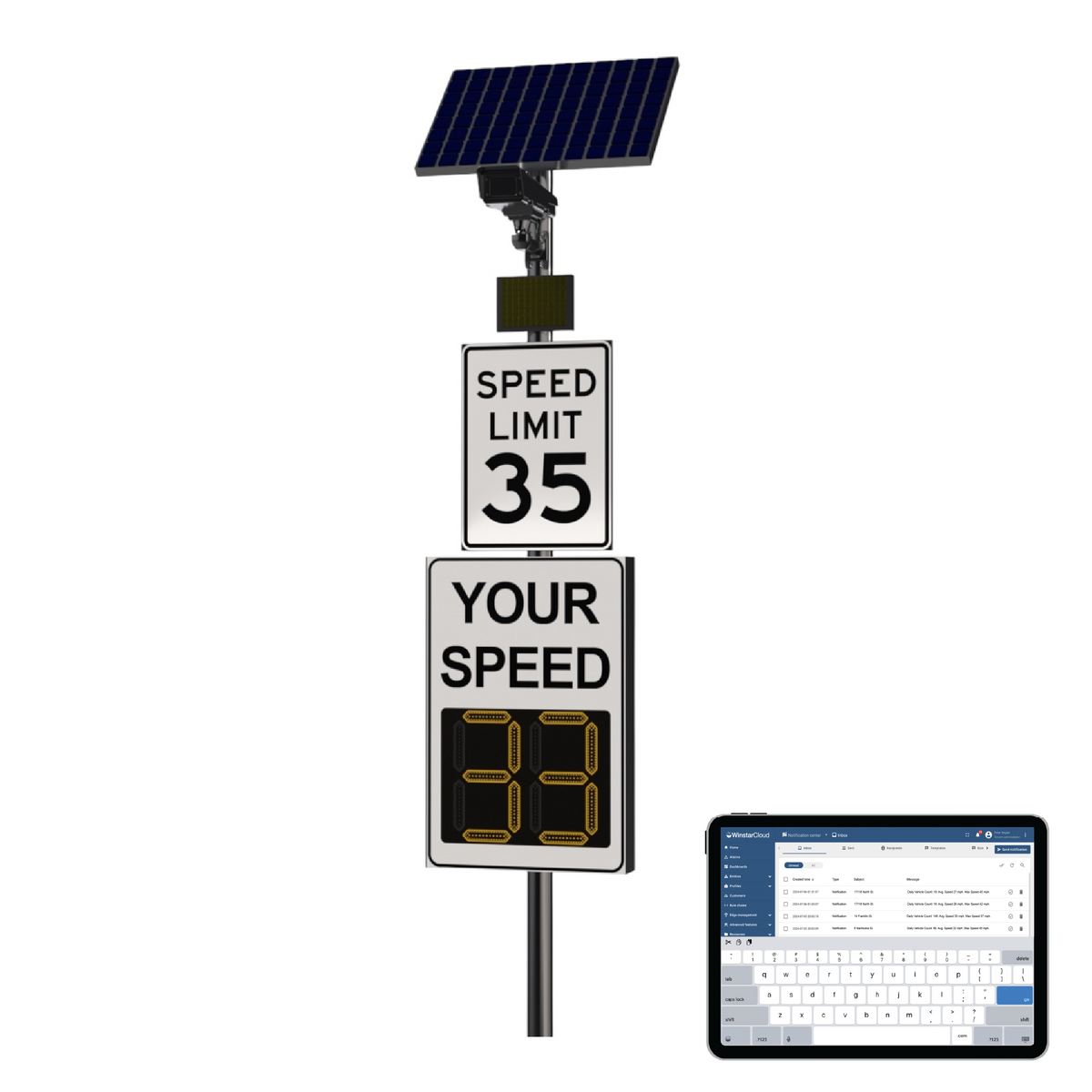 Winstar Community LPR Traffic Camera System