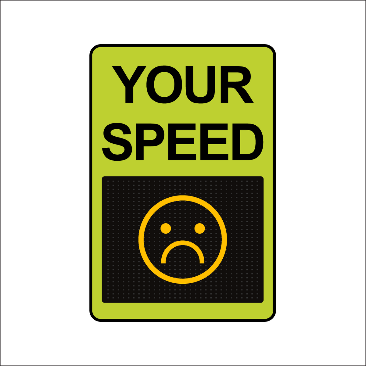 Winstar 15M Digital Radar Speed Sign 24&quot; x 36&quot; (26.5&quot; Matrix LED Display)