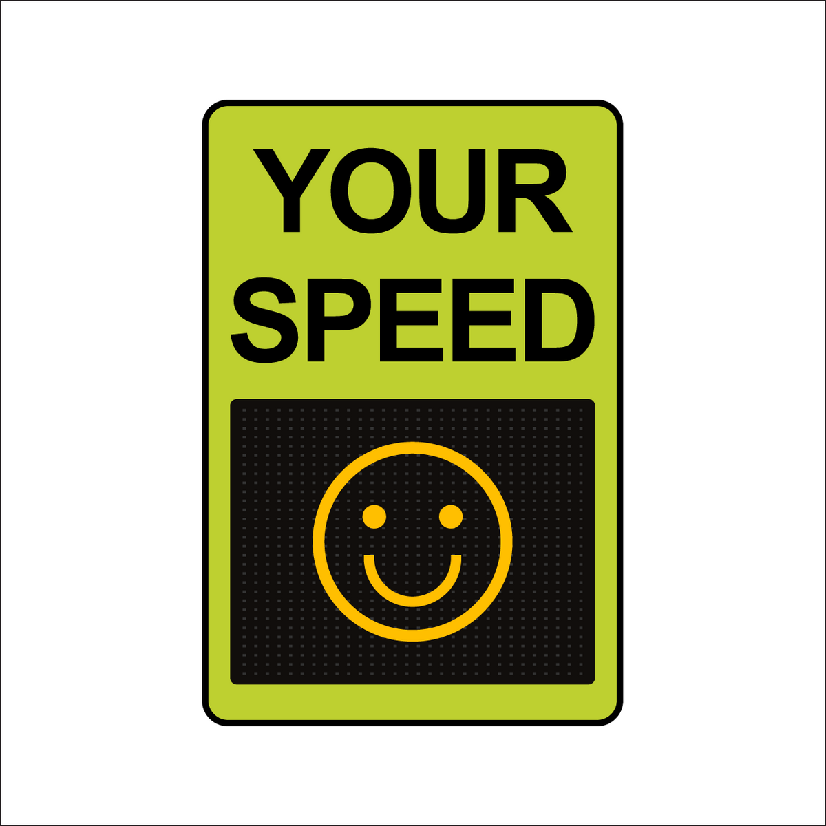 Winstar 15M Digital Radar Speed Sign 24&quot; x 36&quot; (26.5&quot; Matrix LED Display)