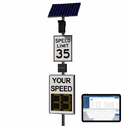 Winstar Community Speed Radar LPR Camera System