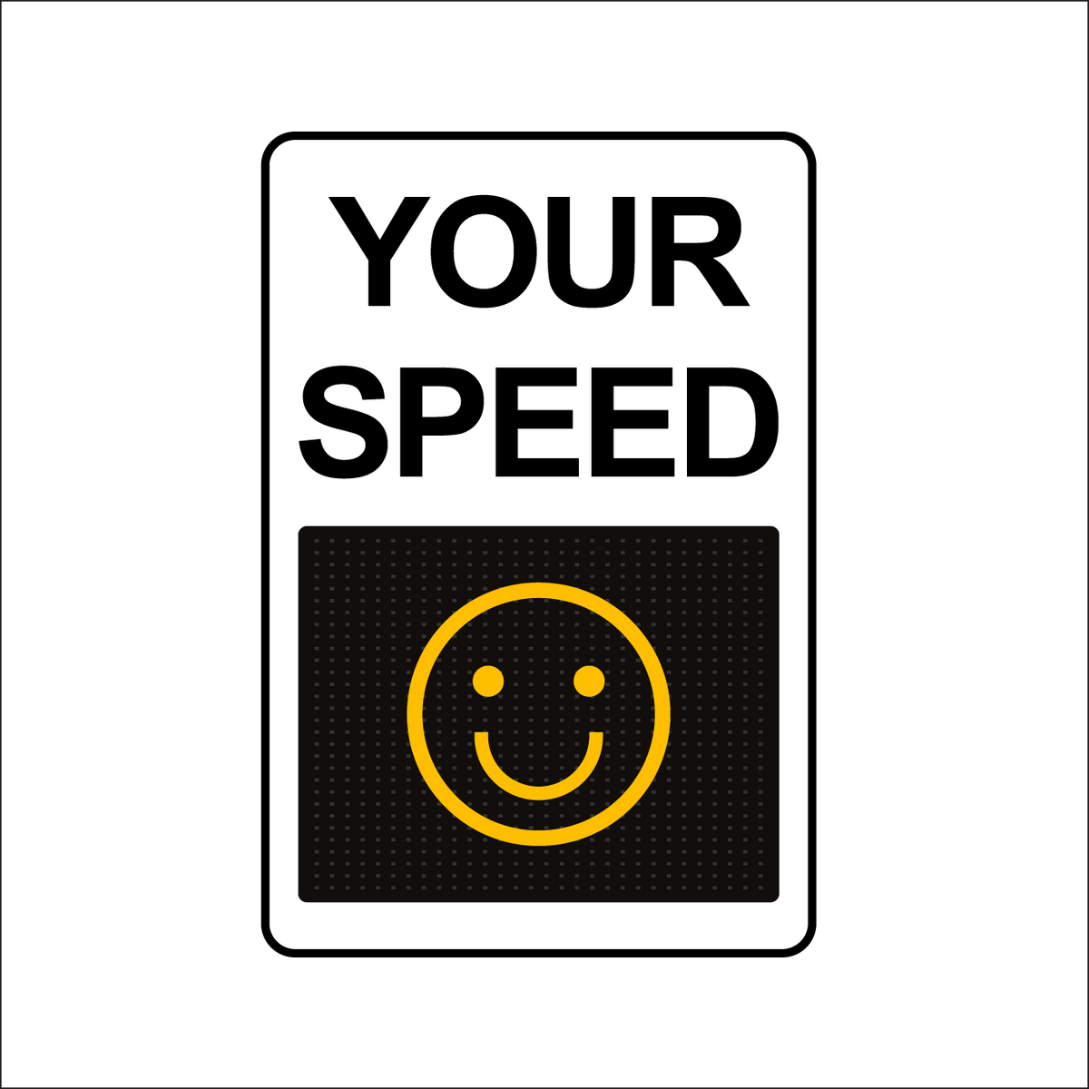 Winstar 15M Digital Radar Speed Sign 24&quot; x 36&quot; (26.5&quot; Matrix LED Display)