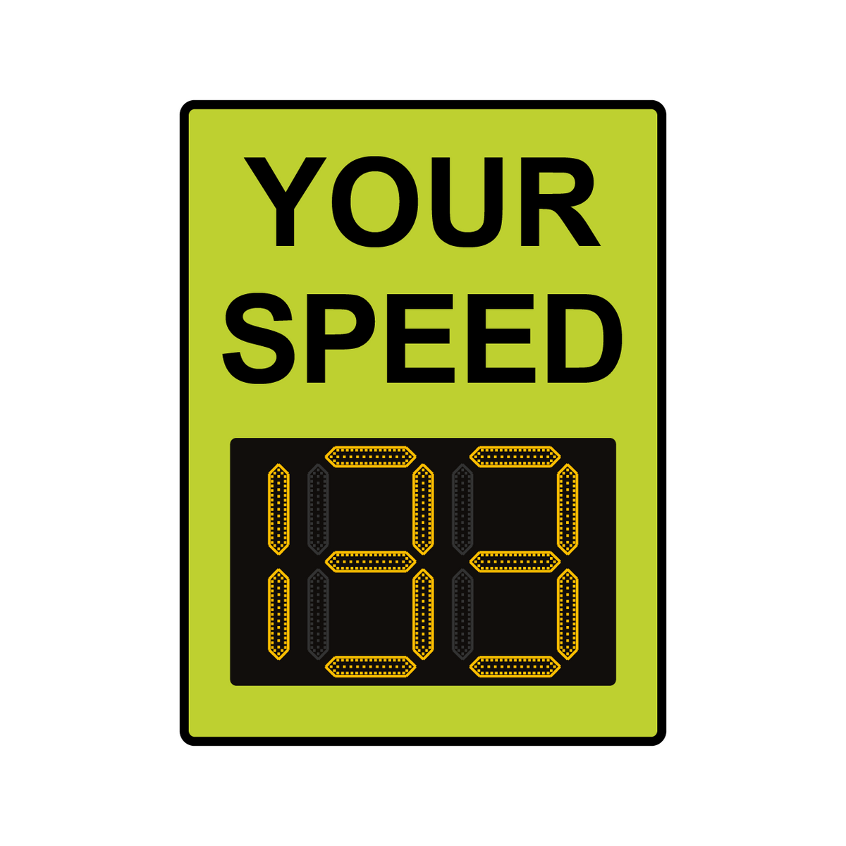 Winstar CT-400 Compact Speed Radar Trailer