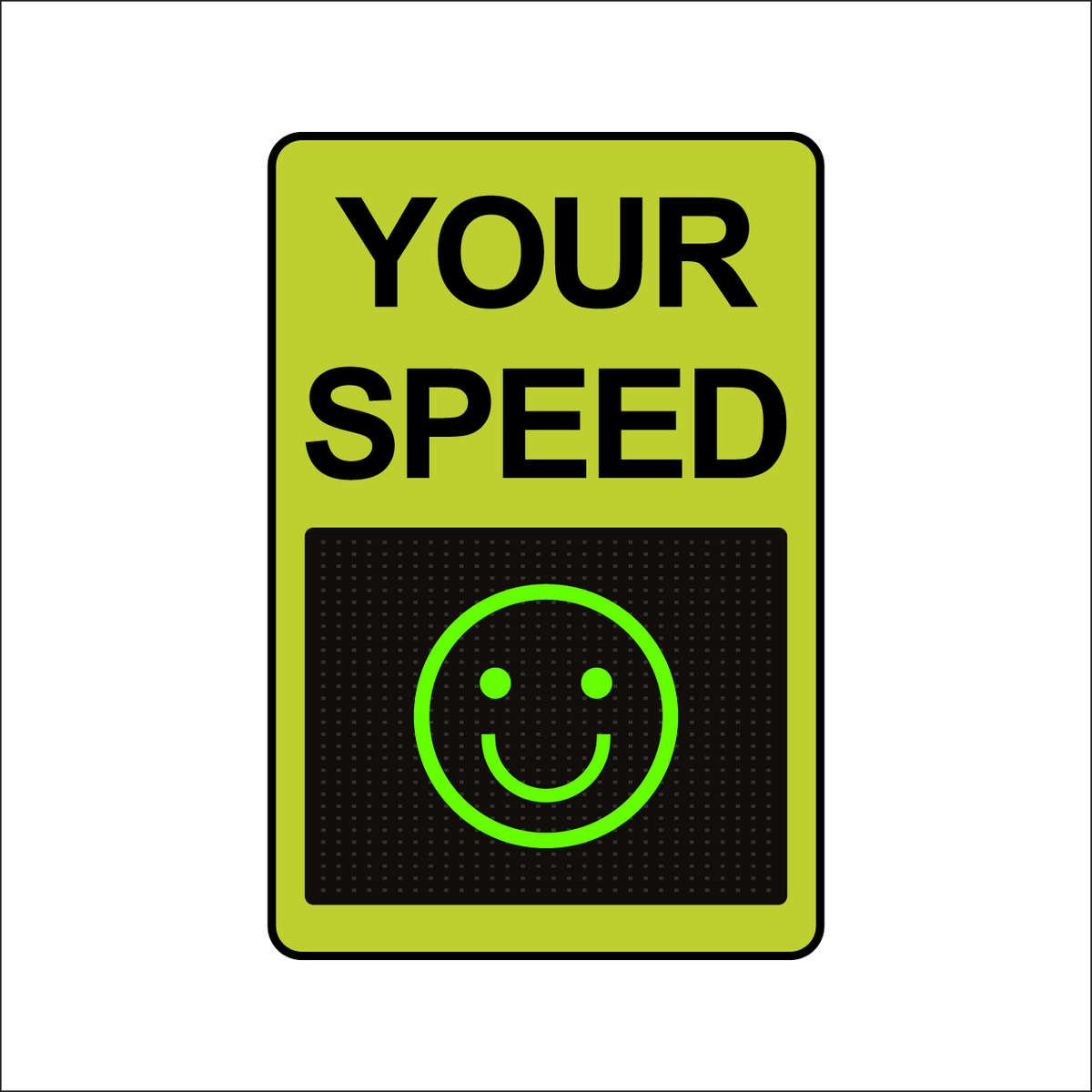 Winstar 15M Digital Radar Speed Sign 24&quot; x 36&quot; (26.5&quot; Matrix LED Display)