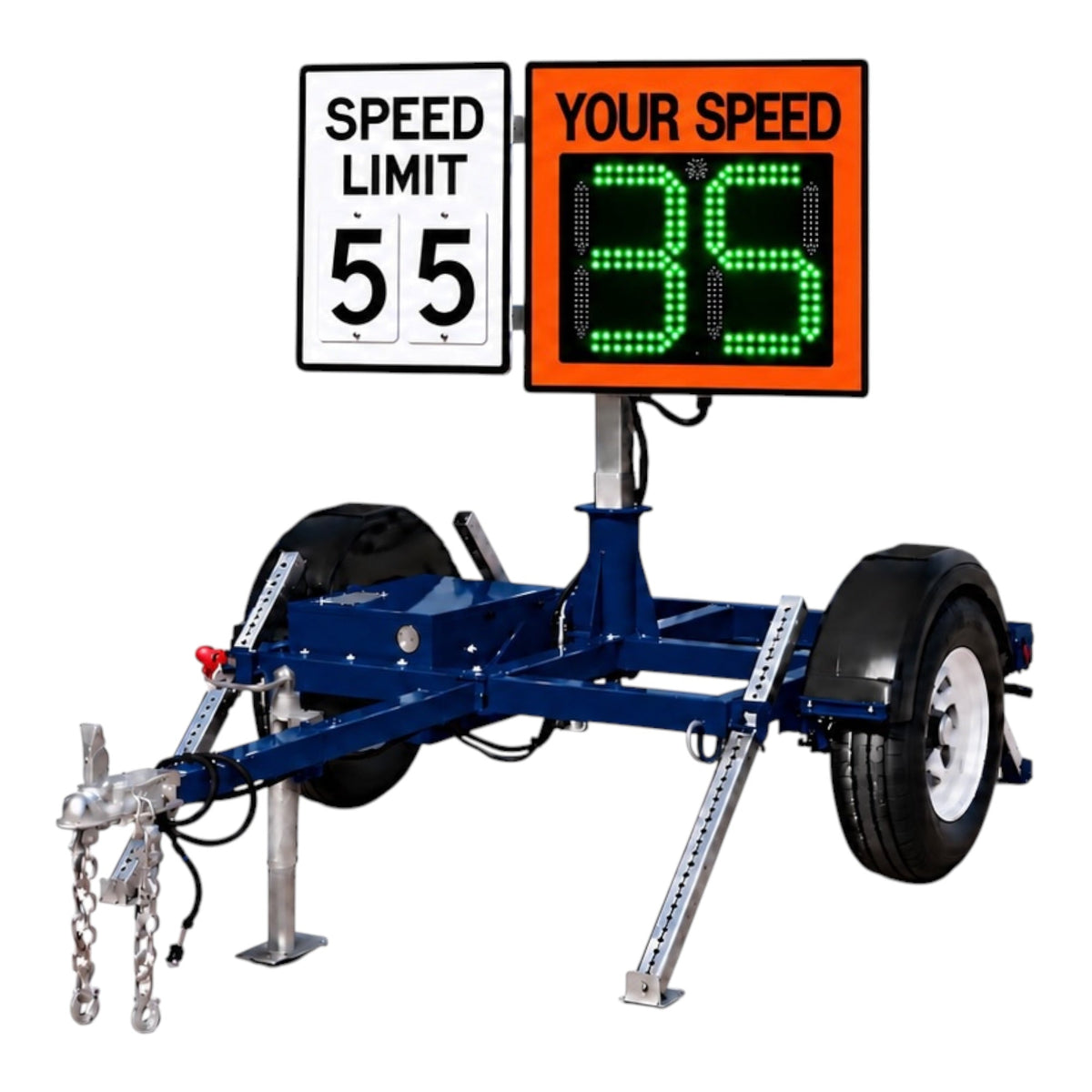 Winstar CT-400 Compact Speed Radar Trailer