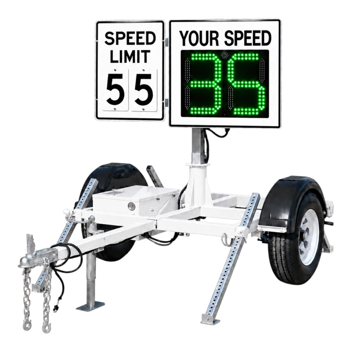 Winstar CT-400 Compact Speed Radar Trailer