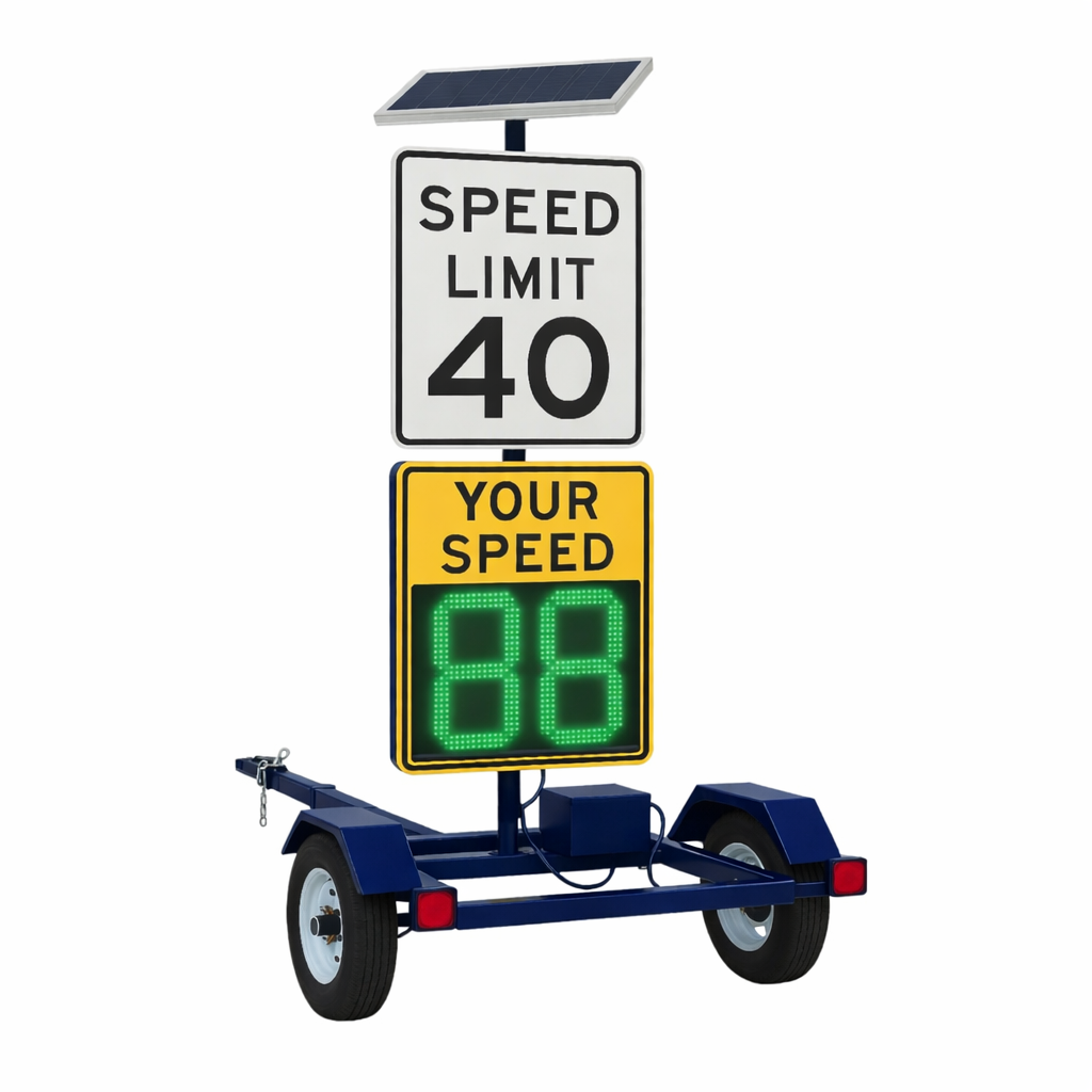 Winstar ST-400 Full-Height Speed Radar Trailer