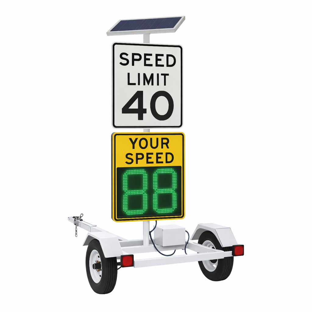 Winstar ST-400 Full-Height Speed Radar Trailer