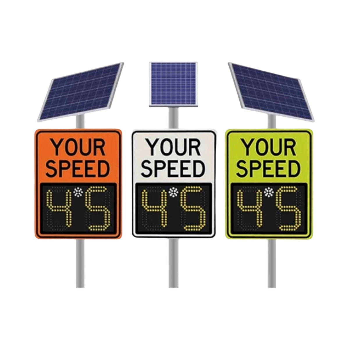 Winstar 18 Digital Radar Speed Sign 36&quot; x 48&quot; (34.5&quot; LED Display)