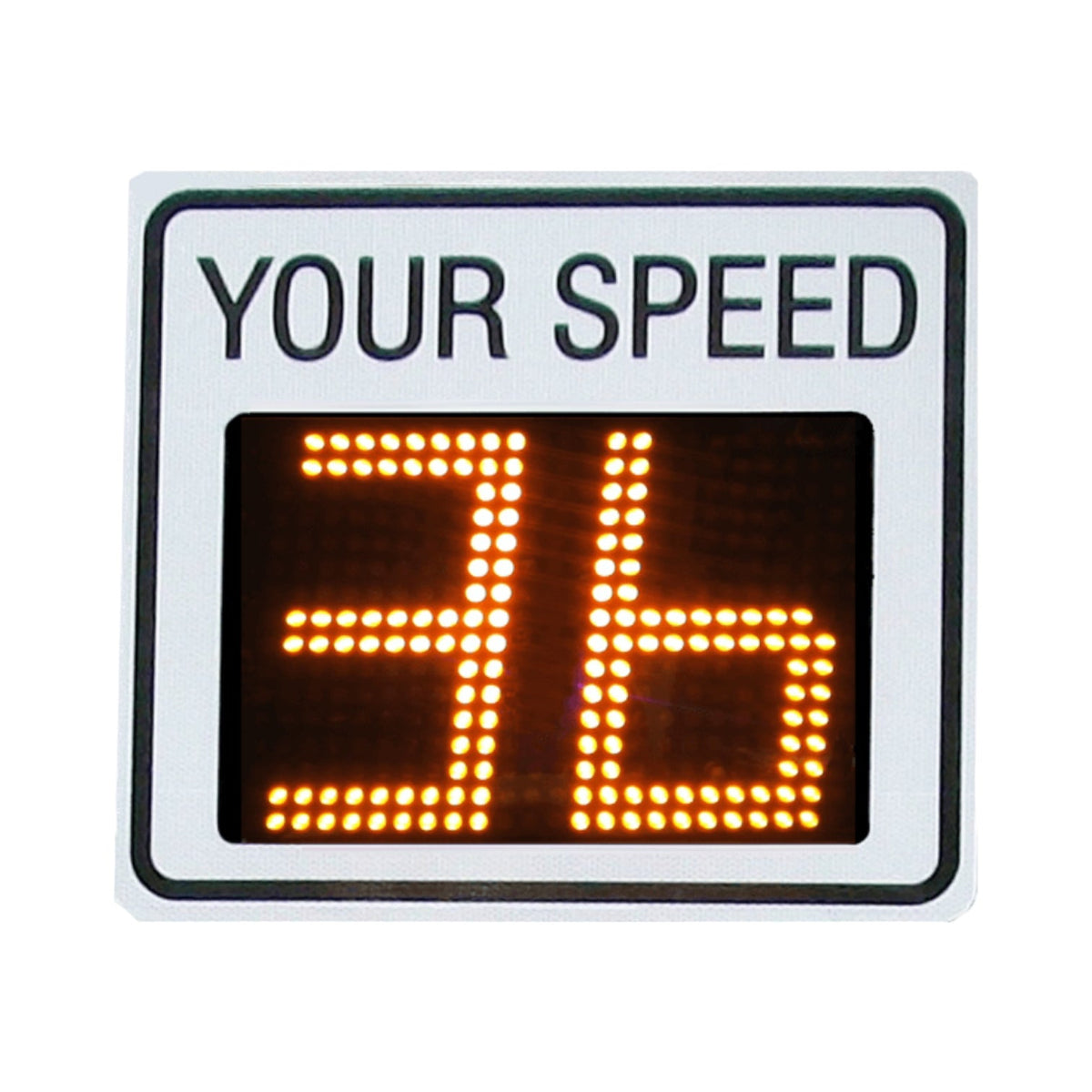 Winstar™ Digital Radar Speed Signs - 26.5&quot; Matrix LED Display