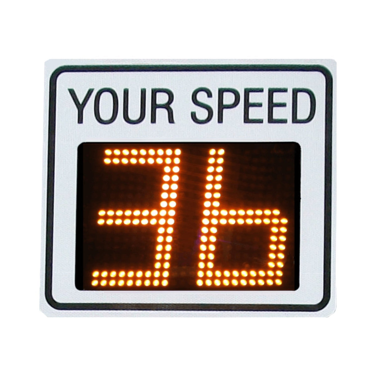 Winstar 11A Digital Radar Speed Sign 21&quot; x 23&quot; (20&quot; LED Display)