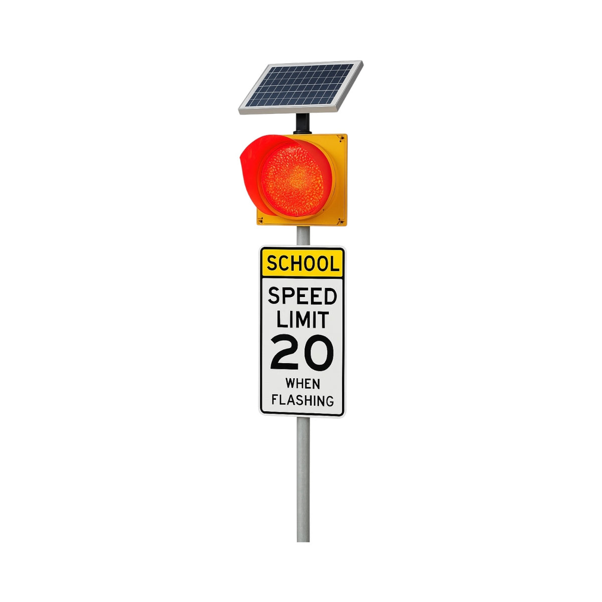 Winstar LED Flashing Beacon System - Red
