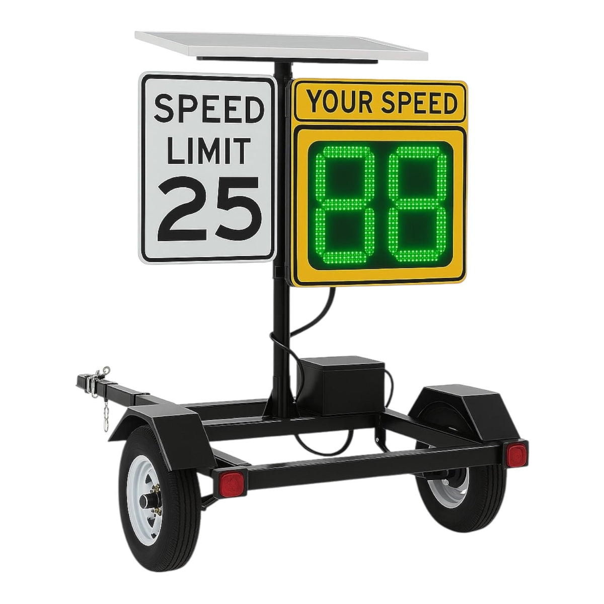 Winstar CT-400M Compact Speed Radar Trailer