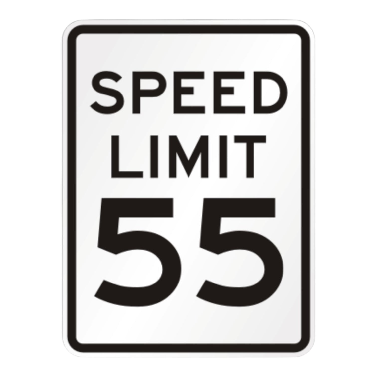 Speed Limit 40 MPH 18 x 24 3M High Intensity reflective aluminium sign