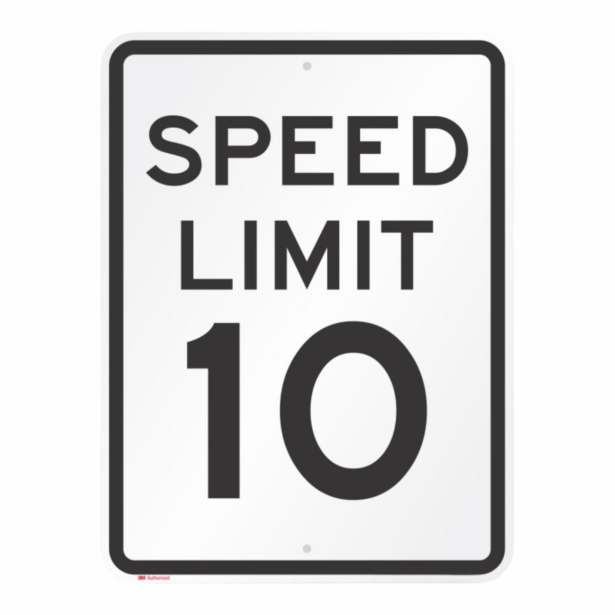 Speed Limit 85 MPH 18 x 24 3M High Intensity reflective aluminium sign