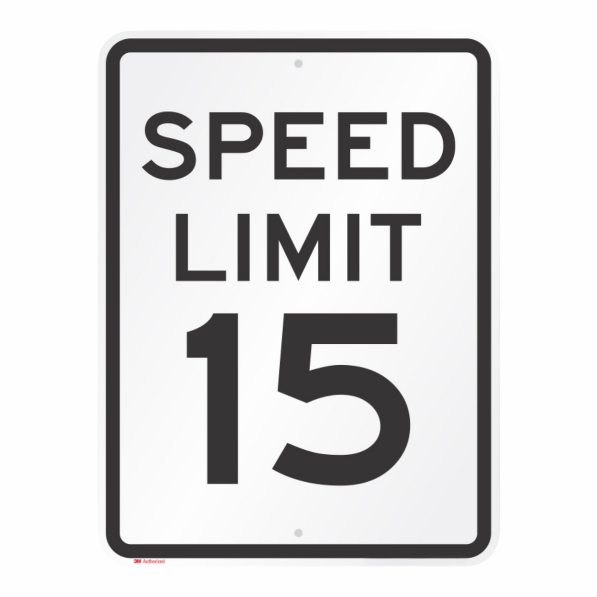 Speed Limit 90 MPH 18 x 24 3M High Intensity reflective aluminium sign