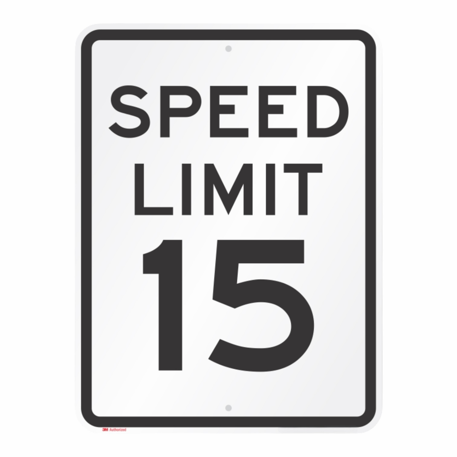 Speed Limit 90 MPH 18 x 24 3M High Intensity reflective aluminium sign