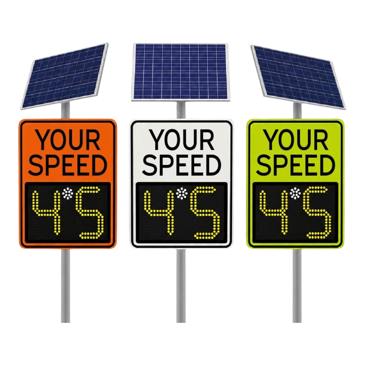 Winstar 11A Digital Radar Speed Sign 21" x 23" (20" LED Display)