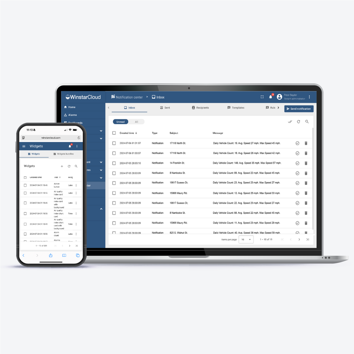 Winstar Cloud Subscription