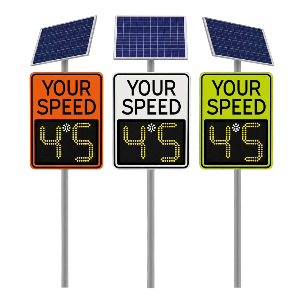 Winstar™ Digital Radar Speed Signs - 26.5" Matrix LED Display